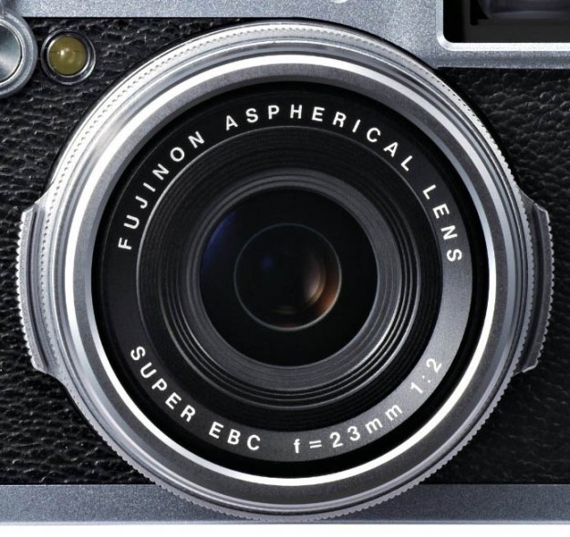 There is a ring around the lens, behind the focus ring, for adjusting your aperture.
