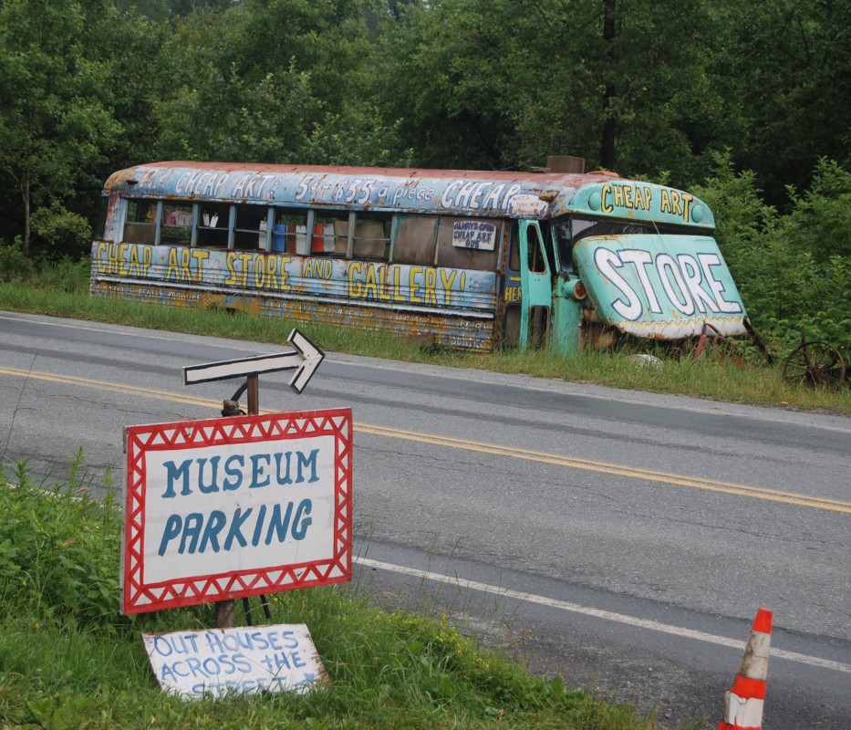 Parking, Cheap Art and Outhouses