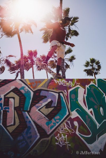 Venice Beach, Santa Monica, Street Photography, Fine art, skateboard, sunflare