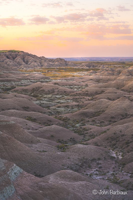 badlands, national park, sunrise, desert, Nikon z7, landscape photography