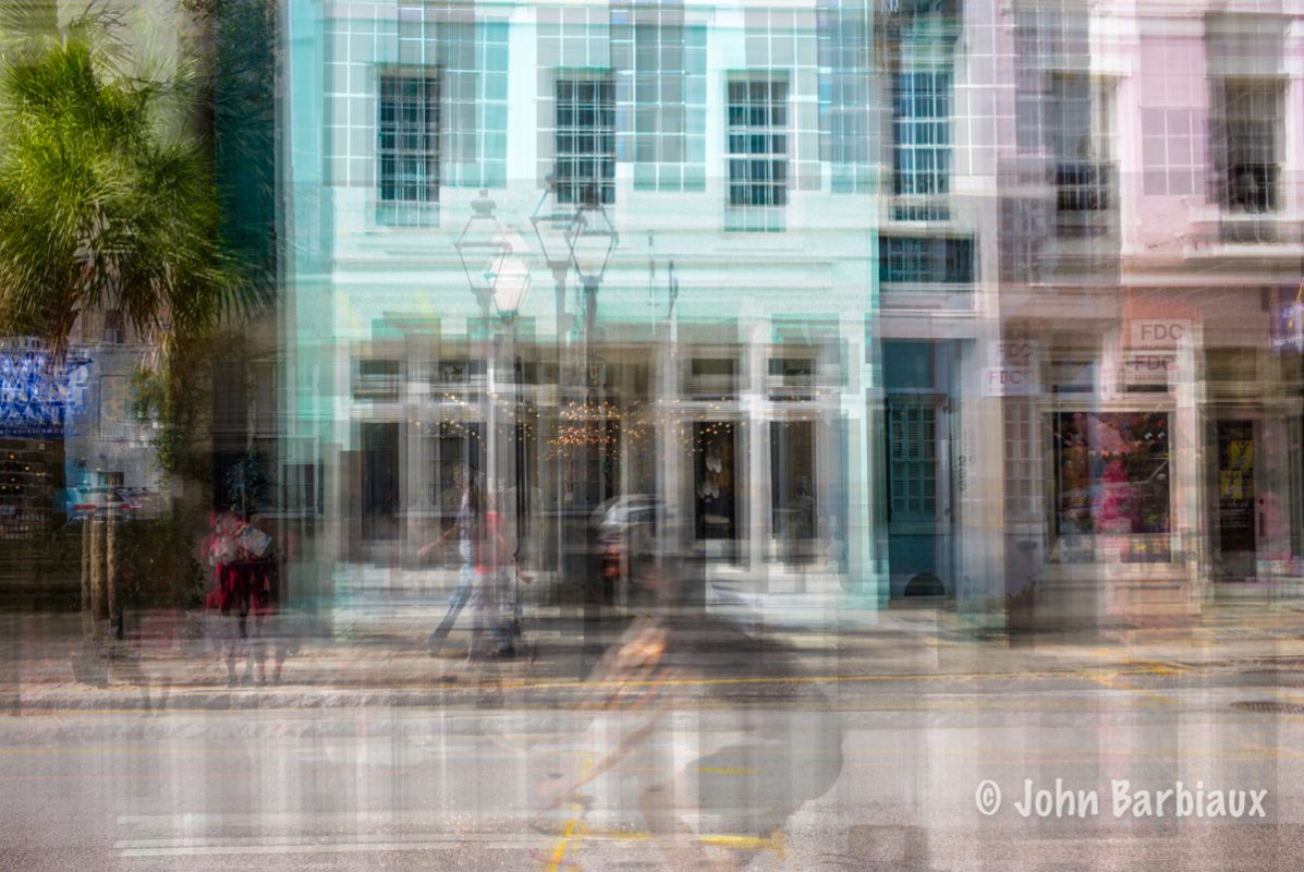 Charleston, Leica, street photography, abstract, multiple exposure, South Carolina, architecture